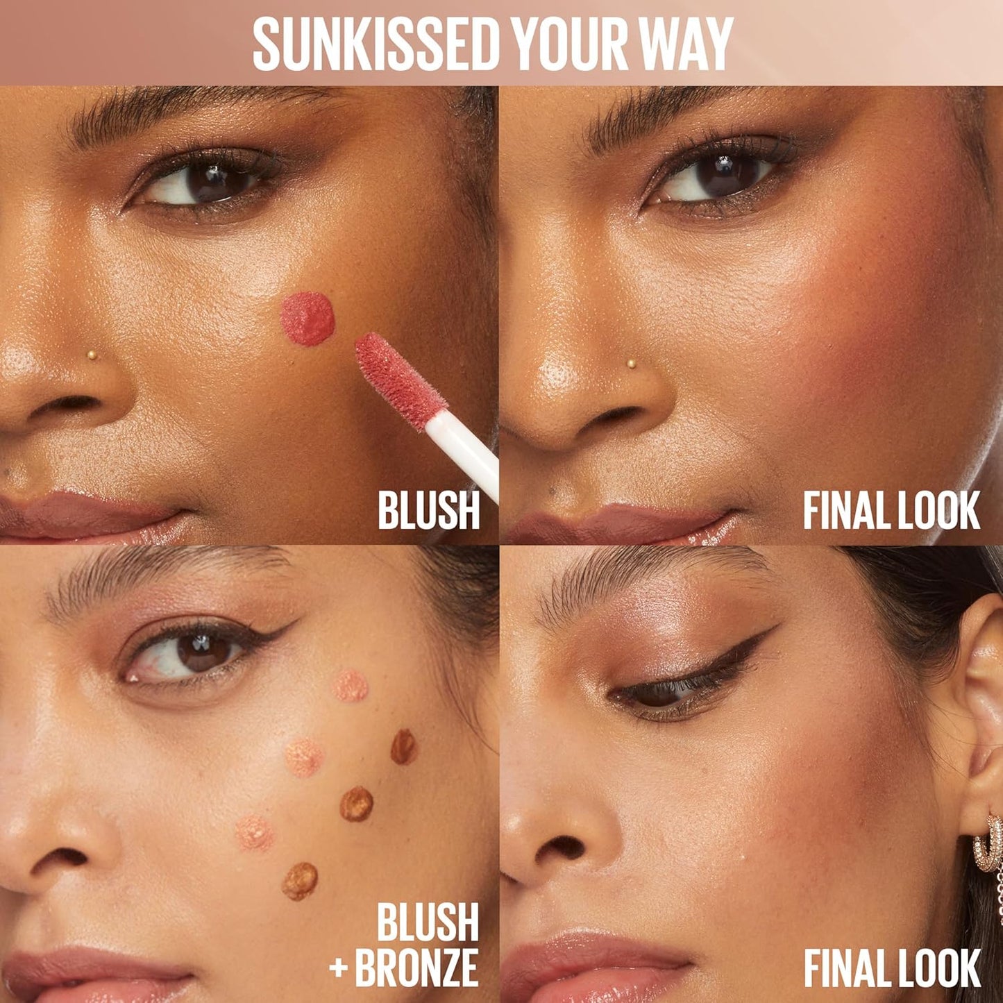 Rubor y Bronceador Líquido Multiuso Sunkisser Surtido Maybelline