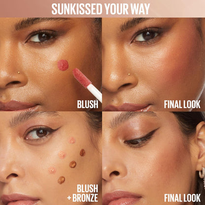 Rubor y Bronceador Líquido Multiuso Sunkisser Surtido Maybelline