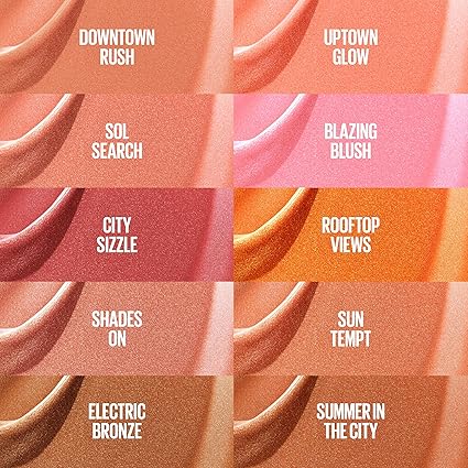 Rubor y Bronceador Líquido Multiuso Sunkisser Surtido Maybelline