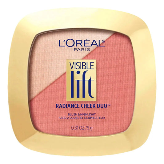 Dúo Rubor e Iluminador Visible Lift Radiance Cheek Loreal