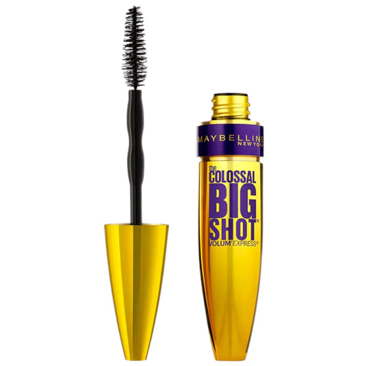 Máscara de Pestañas Volum Express The Colossal Big Shot Lavable Very Black Maybelline