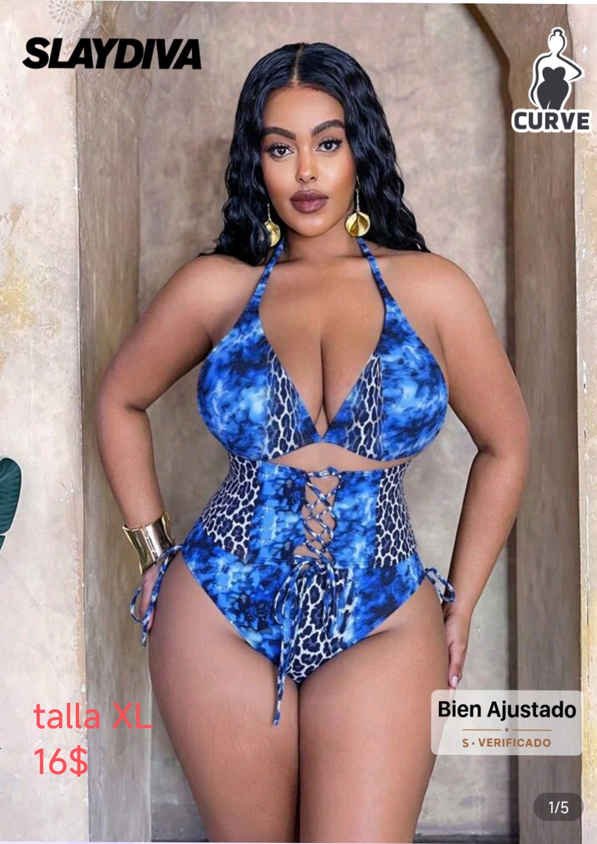 Traje de baño leopardo