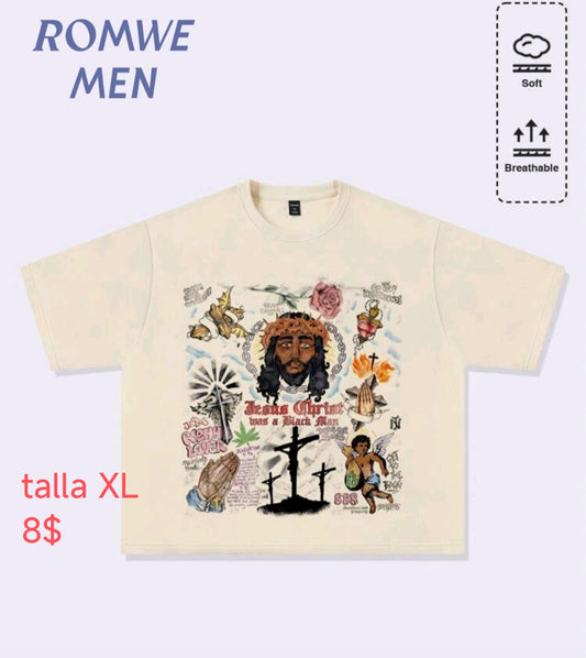 Franela amarilla overzise