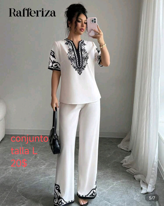 Conjunto blanco y negro