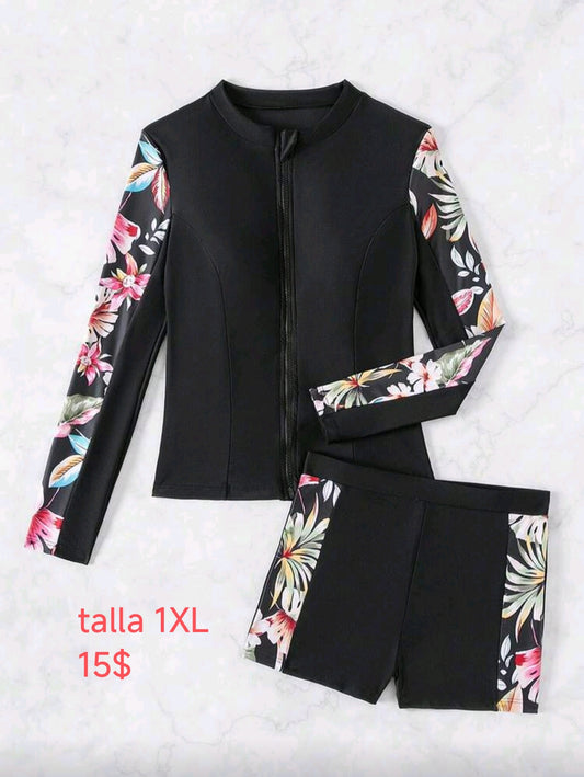 Traje de baño manga larga